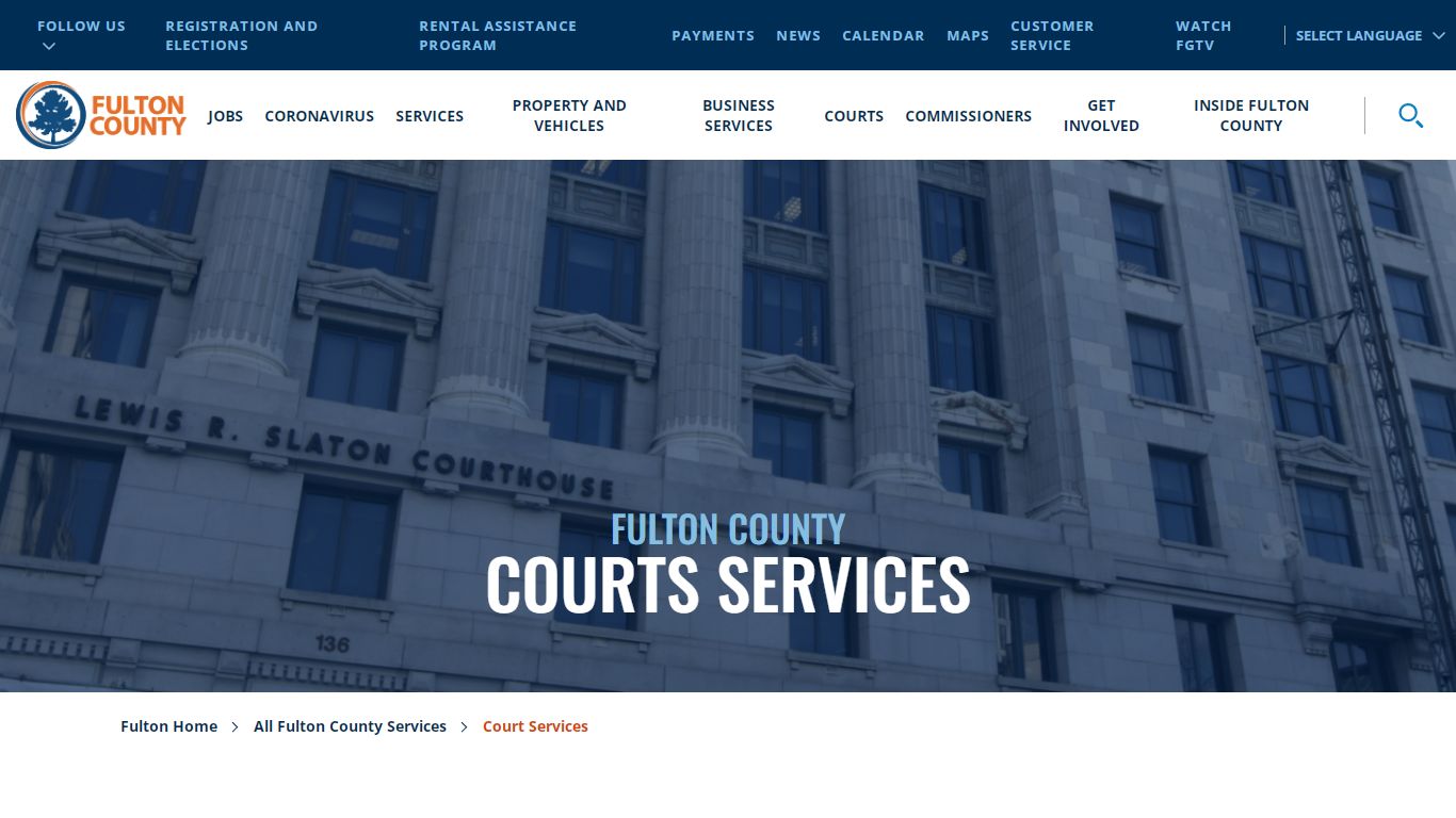 Court Services - Fulton County, Georgia