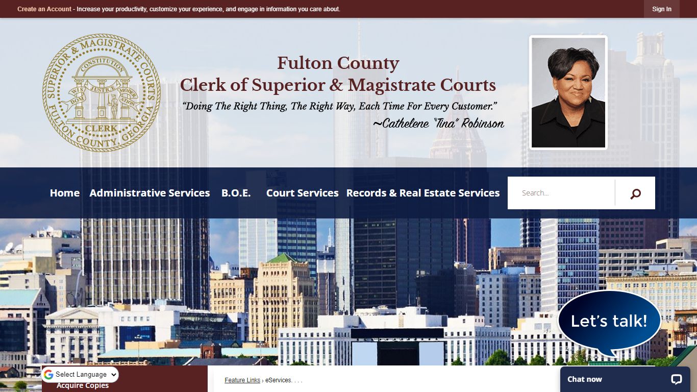 eServices | Fulton County Superior Court, GA