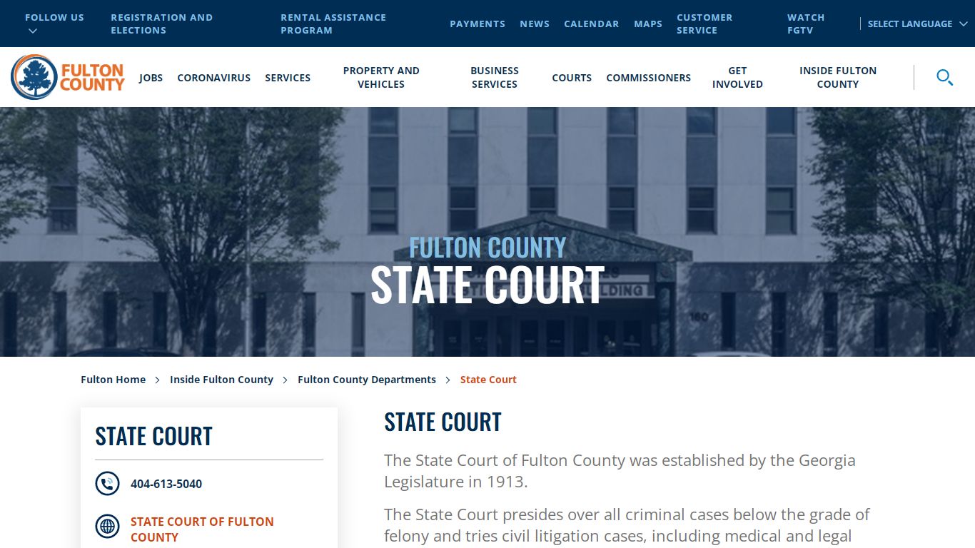 State Court - Fulton County, Georgia